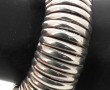 Bracelet jonc ouvrant en argent 925ème, 