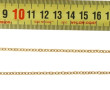 Chaîne en or jaune 750ème, poids 11,40 g