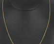 Chaîne en or jaune 18 cts (750ème), mail
