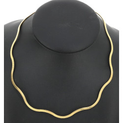 Collier en or jaune 18 cts (750ème) à ma