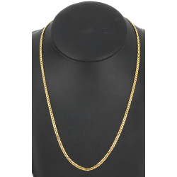 Chaîne en or jaune 18 cts (750ème), L 48