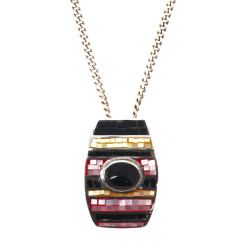 Pendentif moderniste en argent 925ème, c