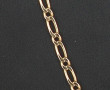 Chaîne en or 14 carats, poids 8,50 grs