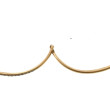 Bracelet jonc ouvrant en or jaune 18 car