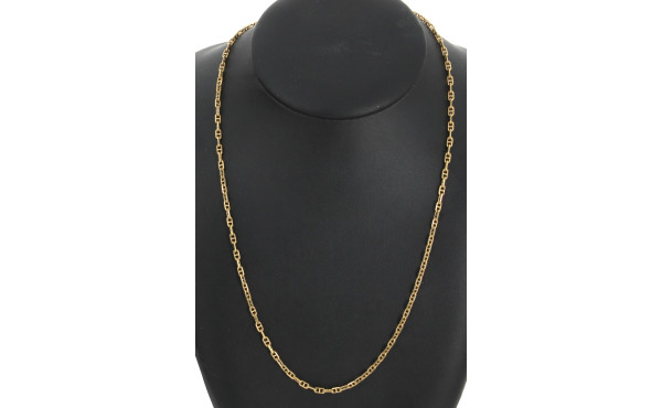 Chaîne en or jaune 18 cts (750ème), L 52