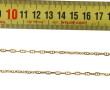 Chaîne en or jaune 18 cts (750ème), L 52