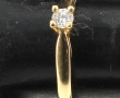Bague solitaire diamant (env. 0,15/0,20 