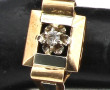 Bague années 30/40 en or jaune 18 carats