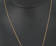Collier en or jaune 18 cts (750è) serti 