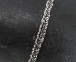 Bracelet fin à 3 rangs en or gris 18 cts