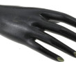 Bracelet fin à 3 rangs en or gris 18 cts