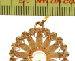 Pendentif en or jaune 18 cts, poinçon tê