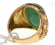 Importante bague jonc en or jaune, poinç