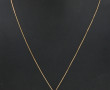 Collier en or jaune 18 cts (750è) serti 