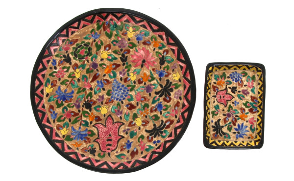 JEROME MASSIER (1850-1926) - Plat rond s