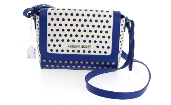 ARMANI JEANS - Sac à bandoulière bleu ro