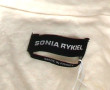 SONIA RYKIEL - Veste crème et blanc, faç