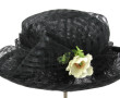 Chapeau de cérémonie de dame en fibres n