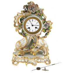 Porcelaine de PARIS - Petite pendule roc