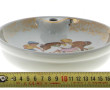 Assiette à bouillie en porcelaine décor 