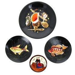 TREVOUX et RENAUD, Quimper - Lot de 4 pi
