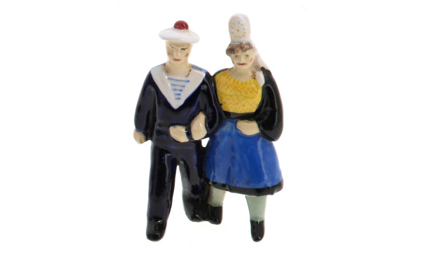 FANCH HB Quimper - Sujet en faïence poly