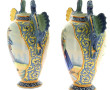 HENRIOT QUIMPER - Belle paire de vases o