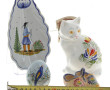 HENRIOT Quimper - "Chat", sujet en faïen