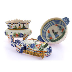 HB Quimper (avant 42) - Vase d'applique 