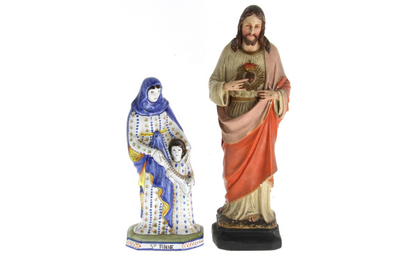 HENRIOT Quimper - "Ste Anne", sujet en f