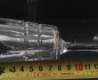 8 verres en cristal, H 15,5 cm, années 7