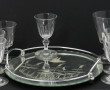 6 verres à porto anciens en cristal, 2 m