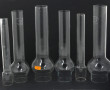 Lot de 6 verres de lampe à pétrole
