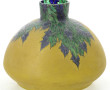LEUNE - Vase en verre soufflé moulé gran