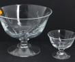 Cristal J.G. DURAND - Service à crème en