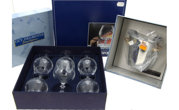 Cristal d'ARQUES - 12 verres à cognac en