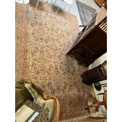 Tapis en laine points noués dans les ton