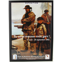 "Tu seras mousse mon gars !". Affiche d’