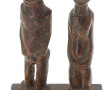 STATUETTES LOBI - Deux statuettes Lobi p