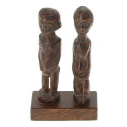 STATUETTES LOBI - Deux statuettes Lobi p