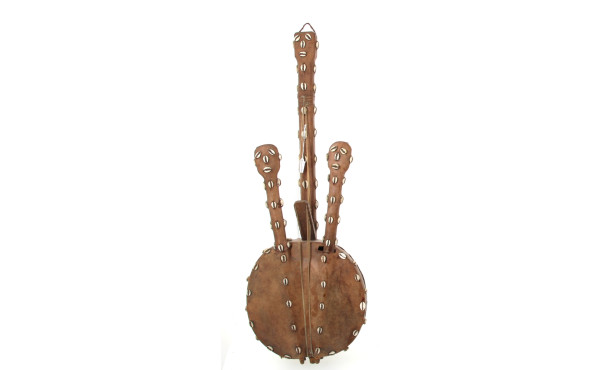 Instrument de musique type "KORA" gainé 