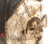 MASQUE KOTA - Rare masque heaume Kota ap