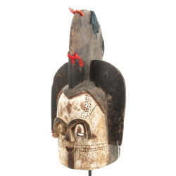 MASQUE KOTA - Rare masque heaume Kota ap