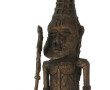 Afrique - Statuette en bronze figurant u
