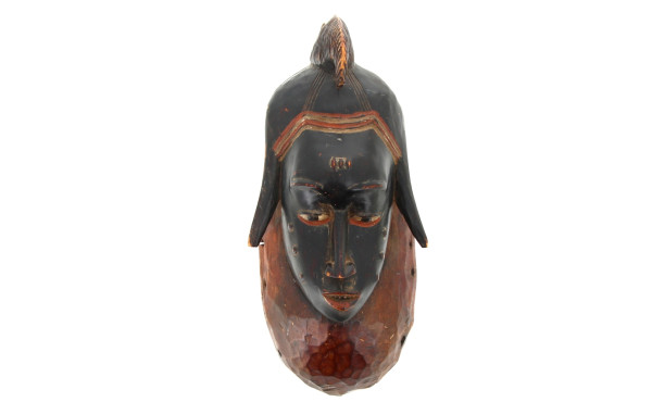 MASQUE BAOULE - Rare masque féminin kpan