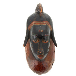 MASQUE BAOULE - Rare masque féminin kpan