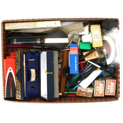 Lot de fournitures de bureau vintage : s