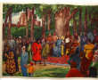 Ensemble de 10 planches pédagogiques anc