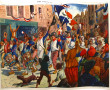 Ensemble de 10 planches pédagogiques anc