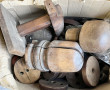 CHAPELLERIE - Lot d'accessoires avec mou